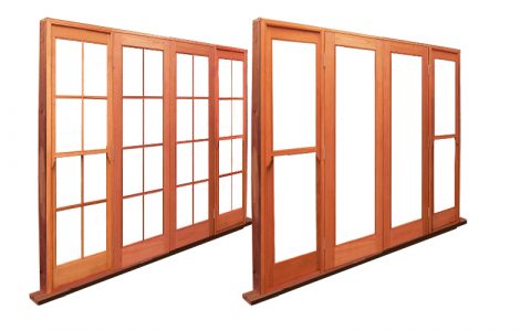 French Door Units with D/Hung Sidelights