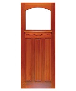 federation archtop timber door main image