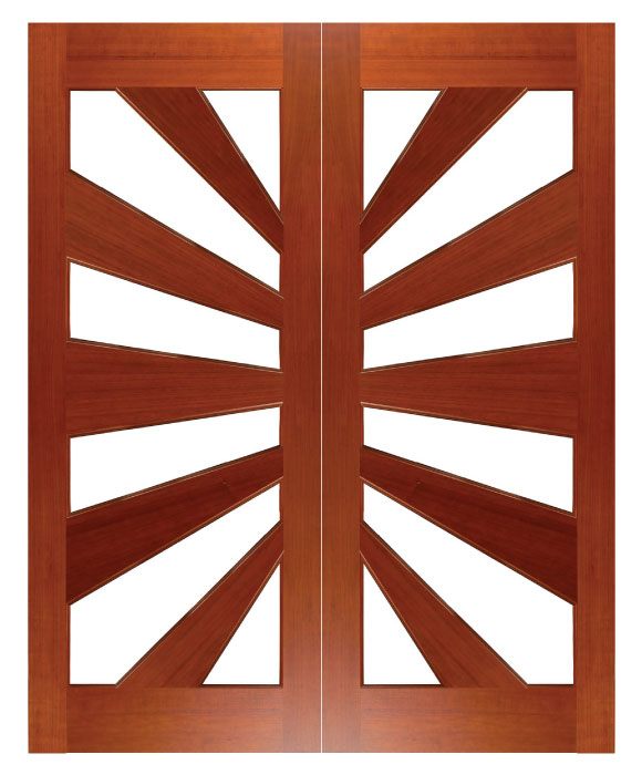 sunrise timber door