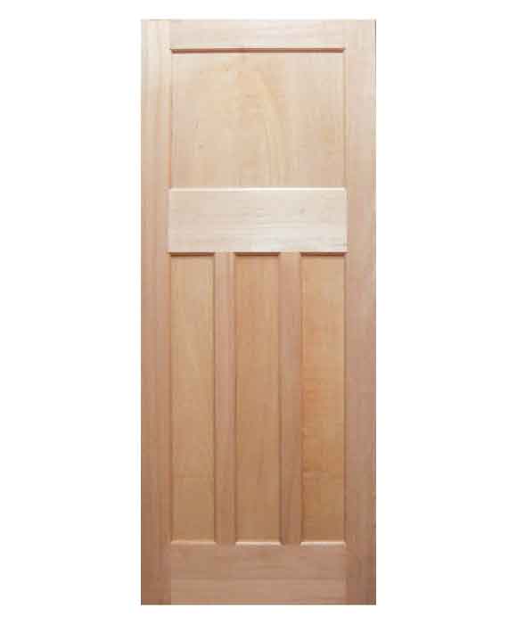 4 Panel High Waist timber door main image