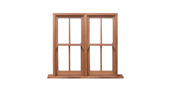 4 light double hung twin unit
