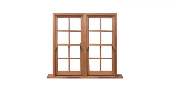 8 light double hung twin unit