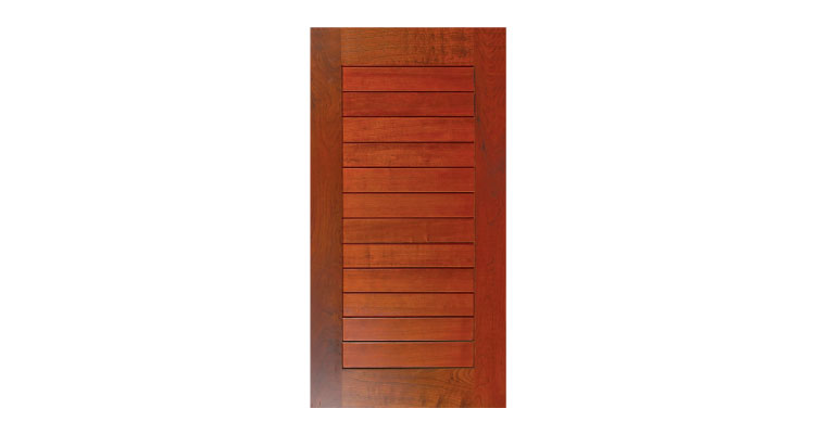 horizontal plank contemporary timber gate